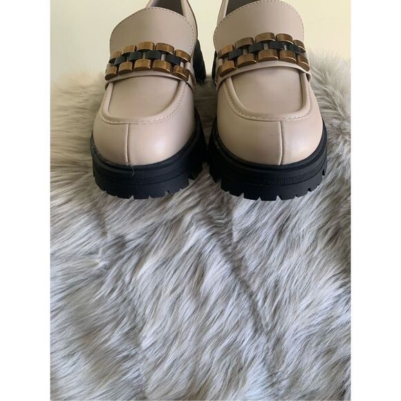 MIA Women's Gabina Round-Toe Lug Sole Loafers Size 7.5 - Picture 4 of 9